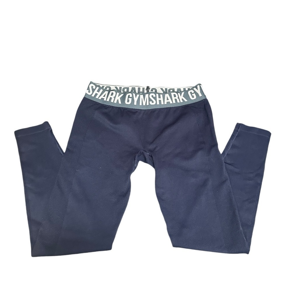 Gymshark flex lowrise leggings navy M